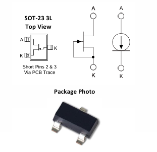 Linear Systems J500系列電流調節(jié)二極管 Linear Systems J500系列電流調節(jié)二極管